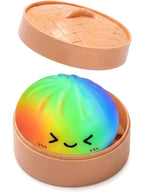 Rainbow Color Dumpling Squishy