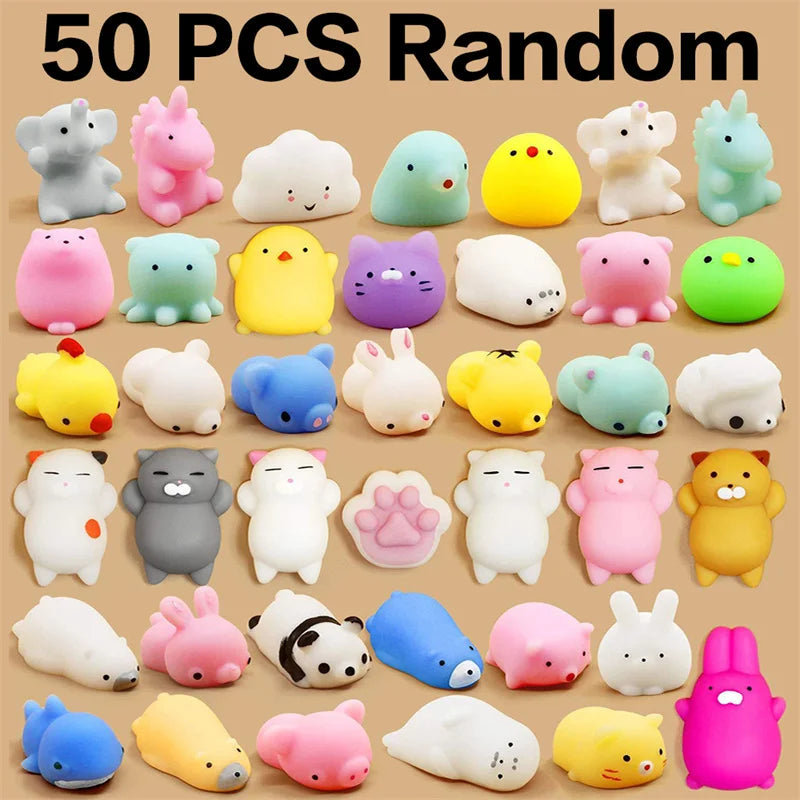 50-5PCS Mochi Squishies