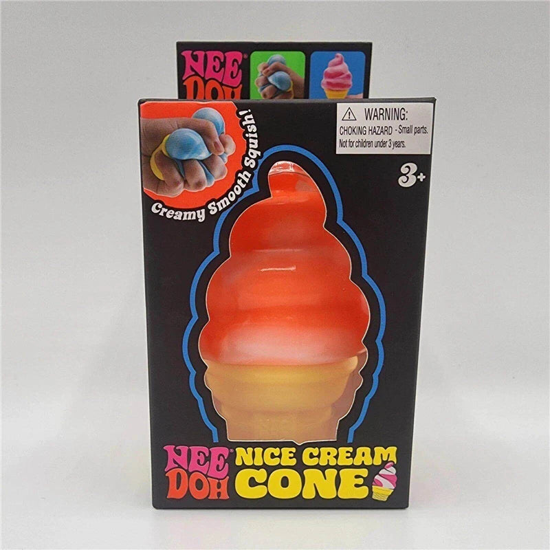 Needoh Cream Cone Squishy